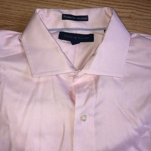 Tommy Hilfiger pink dress shirt